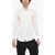 DSQUARED2 Cotton Poplin Shirt With Spread Collar White