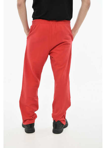 Pantaloni de trening DSQUARED2 Cotton Joggers With Side Logoed Band Red Barbati (BM 19639676) 2