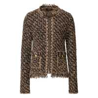 Paltoane BICOLOR TWEED KNIT JACKET Femei