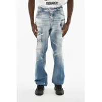 Blugi drepti Distressed Effect Roadie Jeans 23Cm Barbati