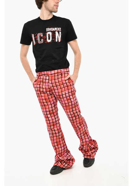 Pantaloni casual DSQUARED2 Printed Casual Pants Multicolor Barbati (BM 19644131) 4