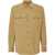 DSQUARED2 Corduroy Overshirt With Double Breast Pockets Beige