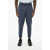 DSQUARED2 Solid Color Cotton Joggers Blue