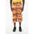 DSQUARED2 Multicolor Shorts With Logo Button Multicolor