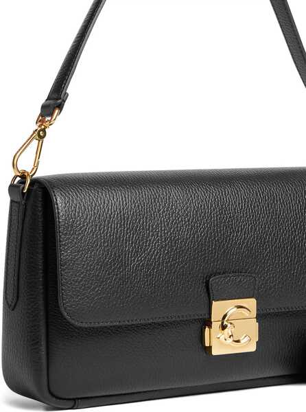 Genti de umar Coccinelle Large C-Me Lock Shoulder Bag NOIR Femei (BM 19644245) 4