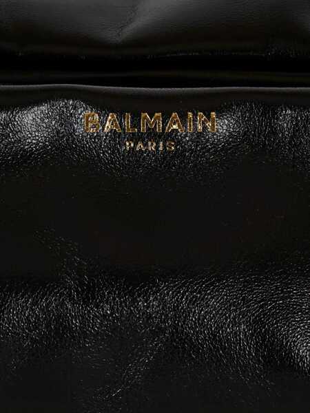 Genti de umar Balmain Sync mini leather Shoulder Bag NOIR Femei (BM 19644272) 5