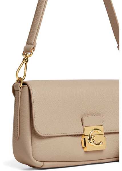 Genti de umar Coccinelle C-Me Lock medium Shoulder Bag SANDSHELL Femei (BM 19644275) 4