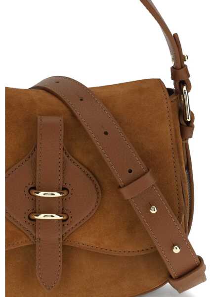 Genti de umar Coccinelle Small Mavery Shoulder Bag COGNAC/COGNAC Femei (BM 19644290) 3