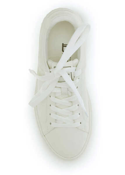 Sneakers Balmain B-Court Sneakers BLANC Femei (BM 19644305) 4