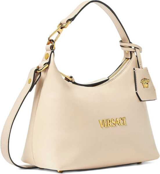 Genti de mana Versace Hobo Handbag CREAM VERSACE GOLD Femei (BM 19644317) 5