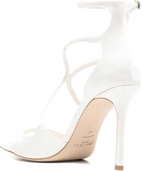 Sandale Jimmy Choo Azia 95 Sandals IVORY Femei (BM 19644329) 3