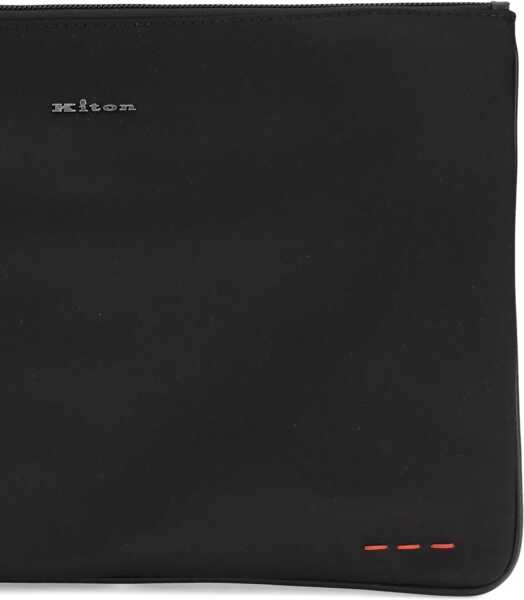 Genti de mana KITON Pouch Bag NERO Barbati (BM 19644338) 3