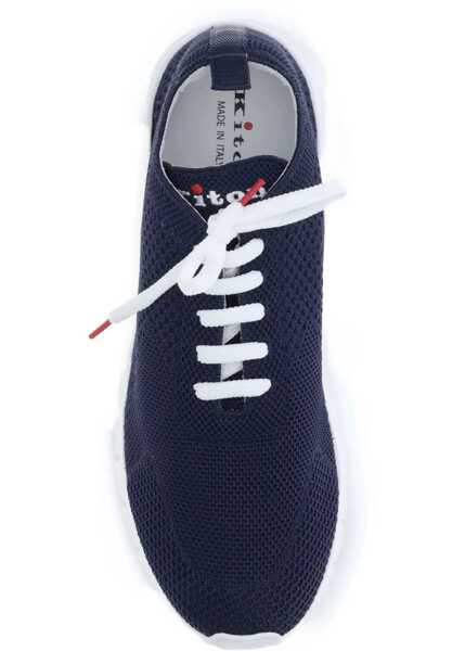Sneakers KITON Knit Sneakers BLUE NAVY Barbati (BM 19644341) 4