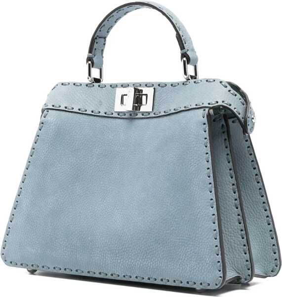 Genti de mana Fendi Peekaboo ISeeU small Handbag MERCURIOPALL Femei (BM 19644362) 3