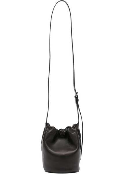 Genti de umar Maison Margiela Leather Bucket Bag BLACK/BLACK/BLACK Femei (BM 19644368) 3