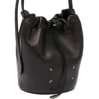 Genti de umar Dama pagina 2 - Genti de umar Maison Margiela Leather Bucket Bag BLACK/BLACK/BLACK Femei (BM 19644368) - B-mall.ro