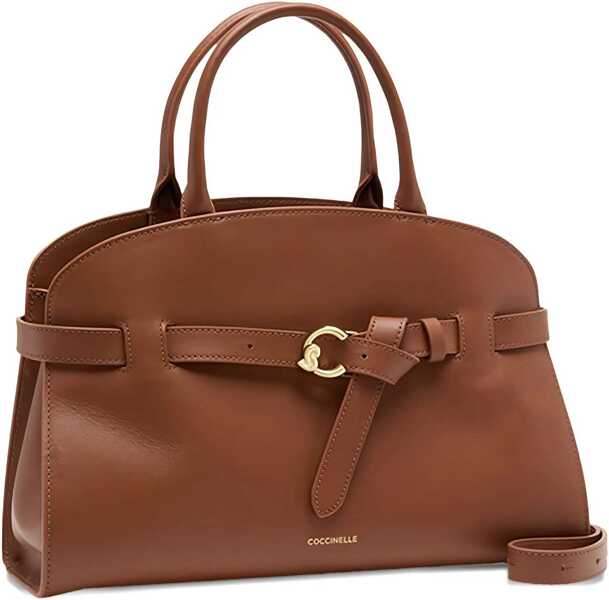 Genti de mana Coccinelle Medium Sabine Handbag COGNAC Femei (BM 19644371) 2