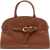 Coccinelle Medium Sabine Handbag COGNAC