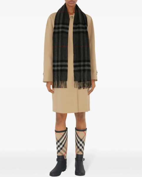 Esarfe Burberry Cashmere Check Scarf BLACK Barbati (BM 19644398) 3