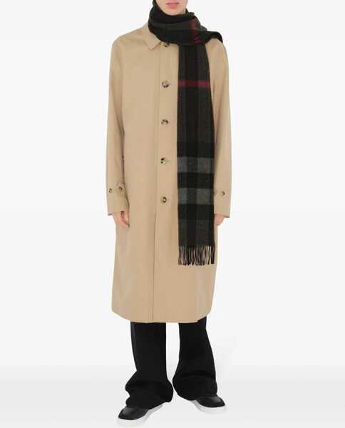 Esarfe Burberry Cashmere Check Scarf BLACK Barbati (BM 19644398) 4