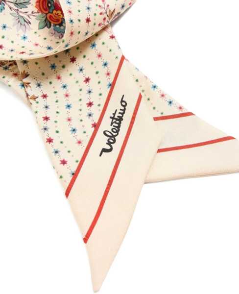 Esarfe Valentino Garavani Floral Stelline and Fio bandeau Scarf BURRO/MULTICOLOR Femei (BM 19644422) 3