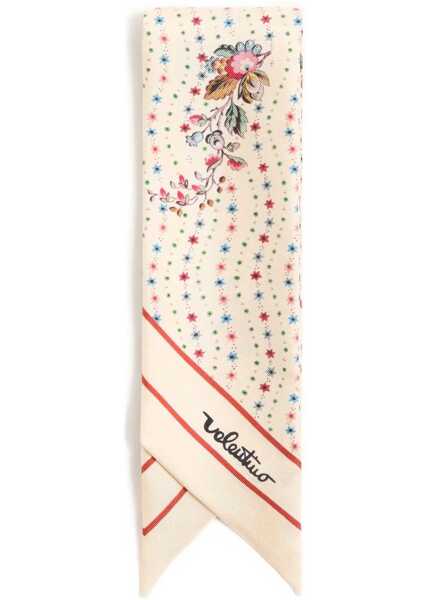 Esarfe Valentino Garavani Floral Stelline and Fio bandeau Scarf BURRO/MULTICOLOR Femei (BM 19644422) 1
