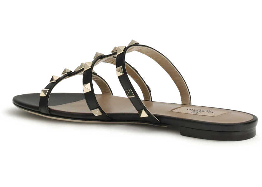 Sandale Valentino Garavani Rockstud slider Sandal NERO Femei (BM 19644431) 3