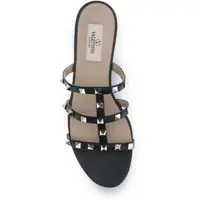 Sandale Dama - Sandale Valentino Garavani Rockstud slider Sandal NERO Femei (BM 19644431) - B-mall.ro