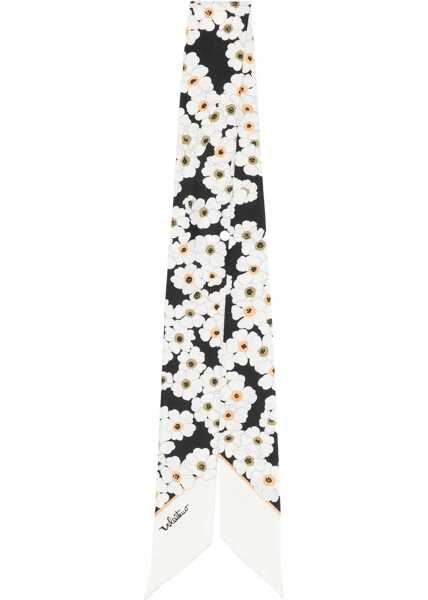 Esarfe Valentino Garavani Printed neck bow NERO-AVORIO-GIALLO/AVORIO Femei (BM 19644434) 1