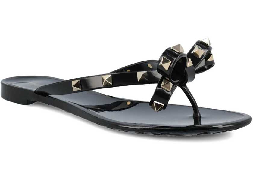 Sandale Valentino Garavani PM Thong Rockstud Sandal NERO Femei (BM 19644437) 2