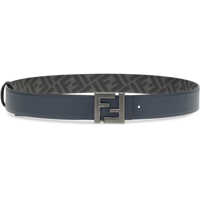 Accesorii Fendi pentru Barbati - Curele Fendi Reversible Squared FF Belt BLU ABISNRRUT.U.MT Barbati (BM 19644446) - B-mall.ro