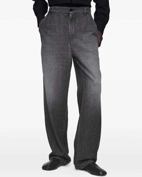 Blugi Maison Margiela Washed-effect Jeans BLACK WASHED Barbati (BM 19644455) 3