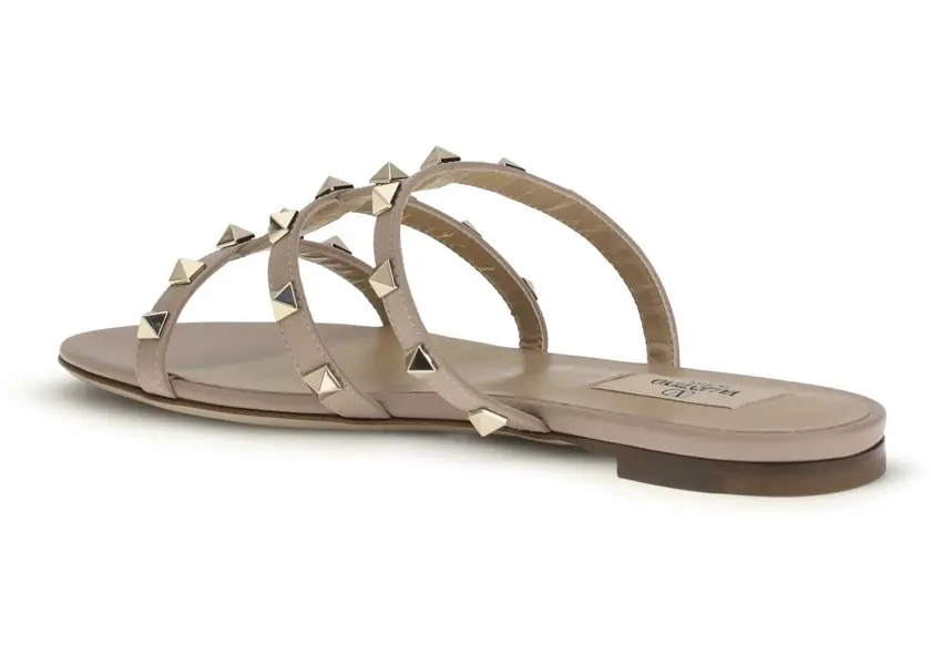 Sandale Valentino Garavani Rockstud slider Sandal POUDRE Femei (BM 19644461) 3