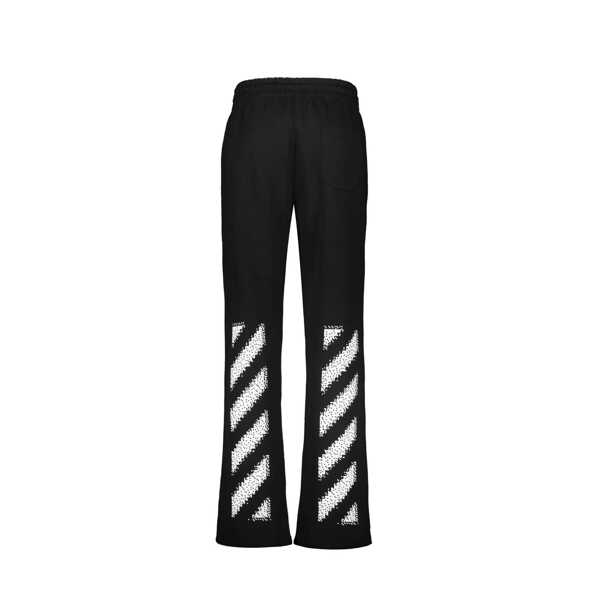 Pantaloni Off-White OFF-WHITE Cotton Track Pants Black Barbati (BM 19644474) 2