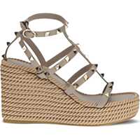 Espadrile Rockstud Torchon 95 Wedges Femei