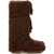 Moon Boot Icon Curly Extra snow Boots DARK BROWN