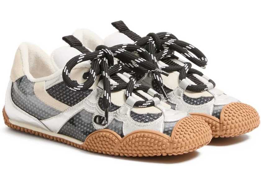 Sneakers Valentino Garavani Amphibia VLogo Sneakers SILVER/NE-MULTIC-GREY-TRASP/BI/BIA/NE/MI Femei (BM 19644527) 2