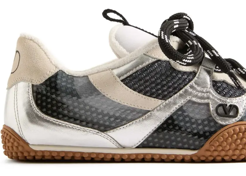 Sneakers Valentino Garavani Amphibia VLogo Sneakers SILVER/NE-MULTIC-GREY-TRASP/BI/BIA/NE/MI Femei (BM 19644527) 5