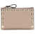 Valentino Garavani Leather Card holder POUDRE