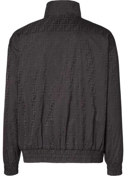 Bomber jacket Fendi Ff Nylon Bomber Jacket BLACK Barbati (BM 19644566) 2