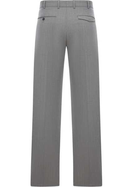 Pantaloni casual PT TORINO Michael Pants In Wool GREY Barbati (BM 19644572) 3