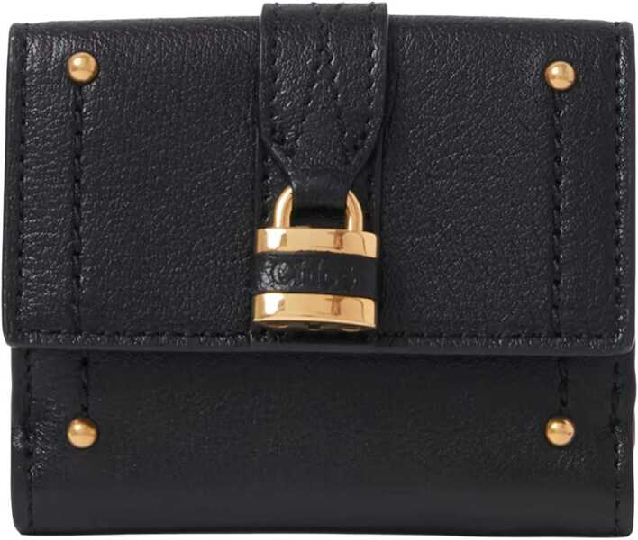 Portofele Chloe Mini trifold Wallet BLACK Femei (BM 19644596) 1