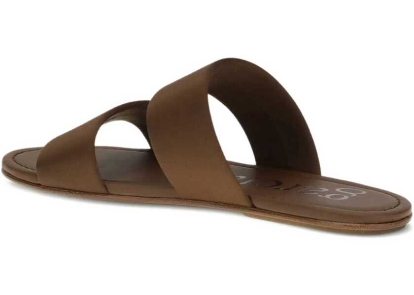 Sandale Pedro Garcia Double-band satin Sandals NUTMEG SATIN Femei (BM 19644620) 3