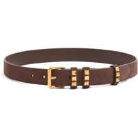 Curele Suede Belt with Rockstuds Femei
