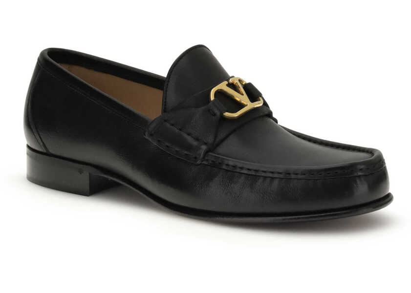 Mocasini Valentino Garavani Signature VLogo Loafers NERO Barbati (BM 19644629) 2