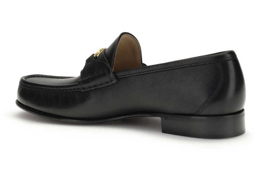 Mocasini Valentino Garavani Signature VLogo Loafers NERO Barbati (BM 19644629) 3