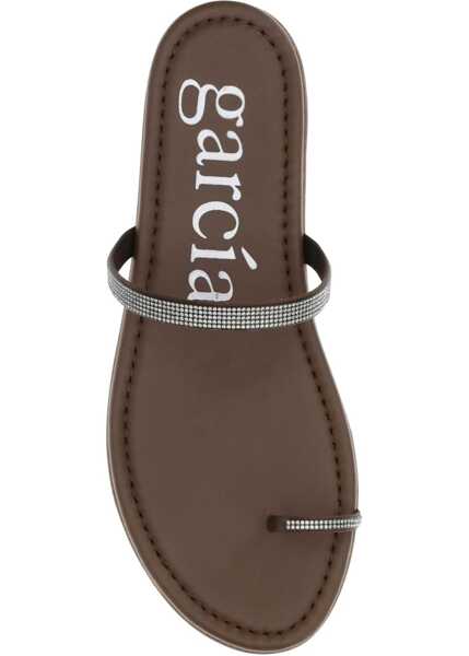 Sandale Pedro Garcia Pita Sandals NUTMEG SATIN-GREIGE Femei (BM 19644671) 4