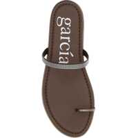 Sandale Dama - Sandale Pedro Garcia Pita Sandals NUTMEG SATIN-GREIGE Femei (BM 19644671) - B-mall.ro