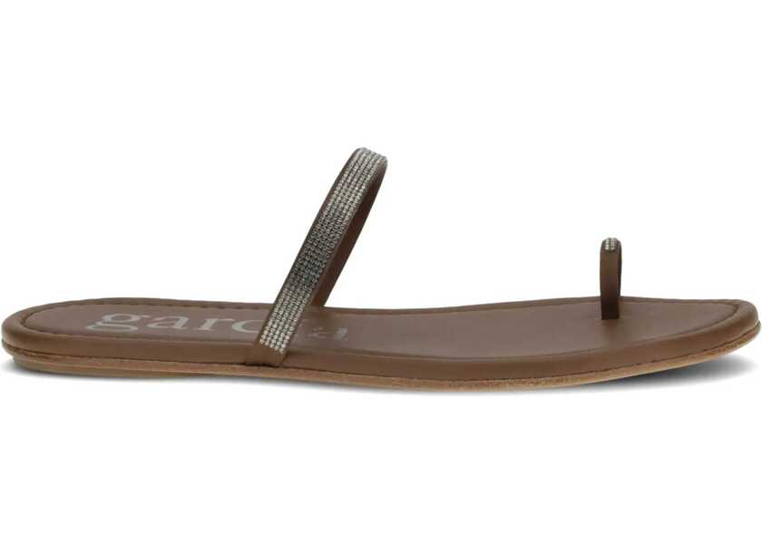 Sandale Pedro Garcia Pita Sandals NUTMEG SATIN-GREIGE Femei (BM 19644671) 1