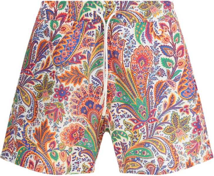 Sorturi de baie ETRO Roma swim Shorts with a placed floral print X0800 Barbati (BM 19644695) 1